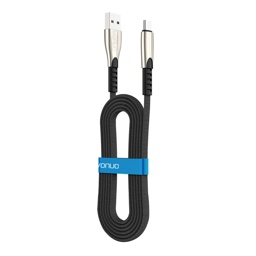 Type-C Fabric Braided Cord Fast Charging Cable